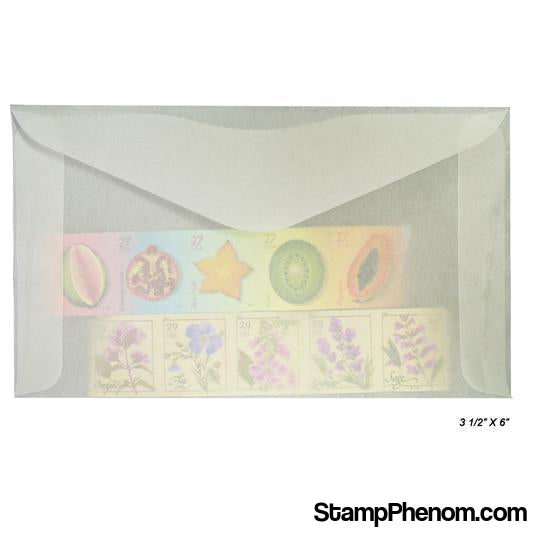 #5 Glassine Envelopes-Glassines-Guardhouse-100-StampPhenom