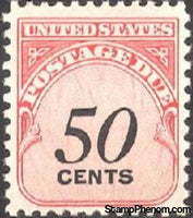 United States of America 1959 50 Postage Due