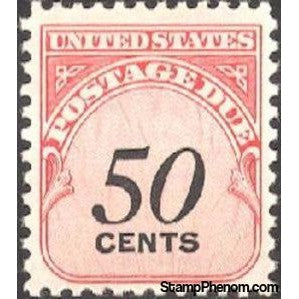 United States of America 1959 50 Postage Due