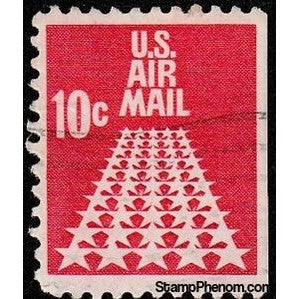 United States of America 1968 50-Star Runway/Jet Silhouette