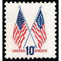 United States of America 1973 50 Star and 13 Star Flags