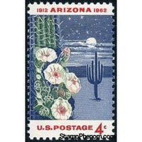 United States of America 1962 50 Years Arizona Statehood, Giant Saguaro Cactus