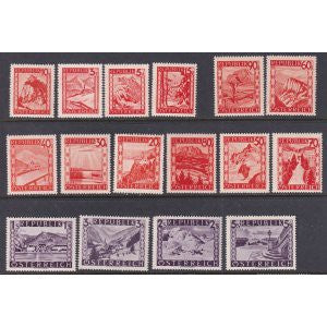 Austria 500-515 MNH VF