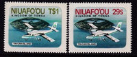 Tonga Niuafo-ou 1-2 Airplanes MNH VF