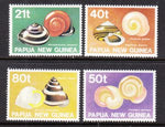 Papua New Guinea 750-753 Seashells MNH VF