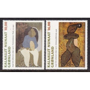 Greenland 325-326 Paintings MNH VF