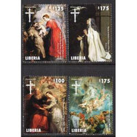 Liberia 3012-3015 Christmas MNH VF