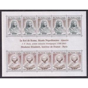 Monaco 904a Europa Souvenir Sheet MNH VF