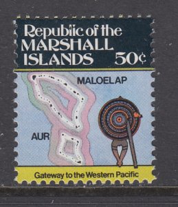 Marshall Islands 49 Map MNH VF