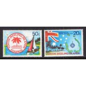 Cocos Keeling Islands 32-33 MNH VF