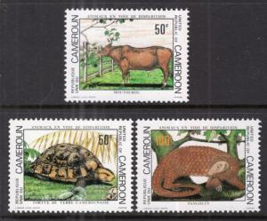 Cameroun 691-693 Animals MNH VF