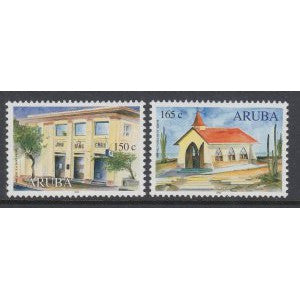 Aruba 195-196 MNH VF