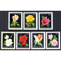 Hungary 2735-2741 Roses MNH VF