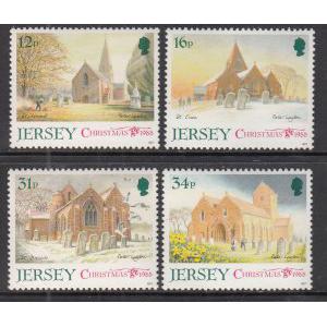 Jersey 467-470 Christmas MNH VF