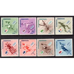 Dominican Republic 479-483,C100-C102 Olympics MNH VF