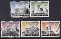 Switzerland 1158-1162 UNESCO MNH VF