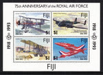 Fiji 691 Airplanes Souvenir Sheet MNH VF