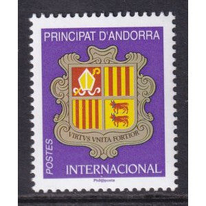 Andorra French 800 Coat of Arms MNH VF