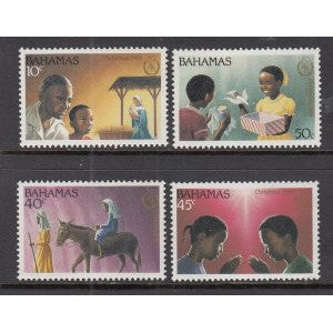 Bahamas 621-624 Christmas MNH VF