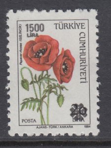 Turkey 2480 Flower MNH VF