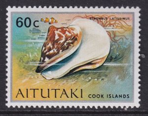 Aitutaki 92 Seashell MNH VF