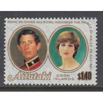 Aitutaki 249 Royal Wedding MNH VF