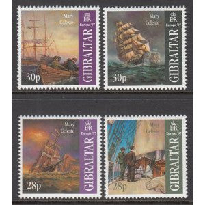 Gibraltar 722-725 MNH VF