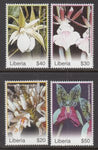 Liberia 2493-2496 Flowers MNH VF