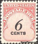 United States of America 1959 6 Cent Postage Due
