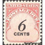 United States of America 1959 6 Cent Postage Due