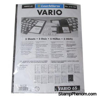 6 Pocket VARIO sheets, Clear-Binders & Sheets-Lighthouse-StampPhenom