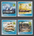 Papua New Guinea 960-963 Sailing Ships MNH VF