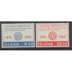 Iceland 386-387 MNH VF