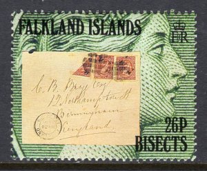 Falkland Islands 542 Stamp on Stamp MNH VF