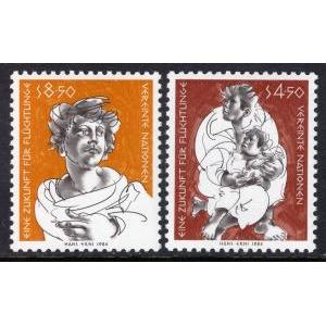 UN Vienna 44-45 Refugees MNH VF