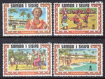 Samoa 344-347 MNH VF