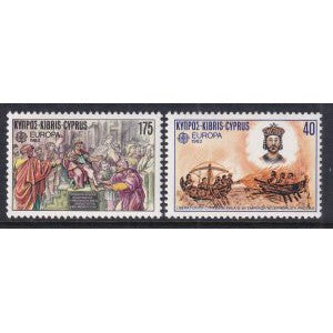 Cyprus 579-580 Europa MNH VF