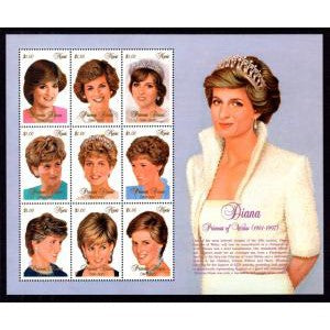 Nevis 1030 Princess Diana Souvenir Sheet MNH VF