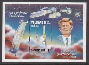 St Vincent 1171 Space Souvenir Sheet MNH VF