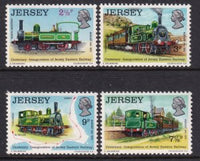 Jersey 85-88 Trains MNH VF