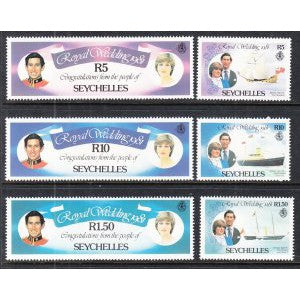 Seychelles 469-474 Royal Wedding MNH VF