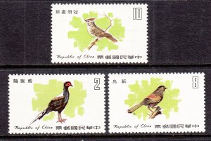 Taiwan 2163-2165 Birds MNH VF