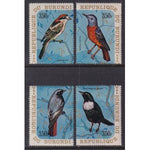 Burundi 339a-339d Birds MNH VF