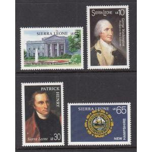 Sierra Leone 929-932 MNH VF