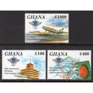 Ghana 1738-1740 Aviation MNH VF