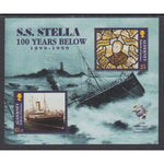 Alderney 127 Ship Souvenir Sheet MNH VF