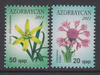 Azerbaijan 940-941 Flowers MNH VF