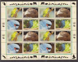 UN Vienna 504a Birds Pane MNH VF