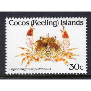 Cocos Keeling Islands 252 Crab MNH VF