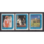 Turks and Caicos 530A-530C Princess Diana MNH VF